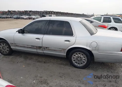 2003 Mercury Grand Marquis Gs from USA, damaged, VIN 2MEFM74W43X601647